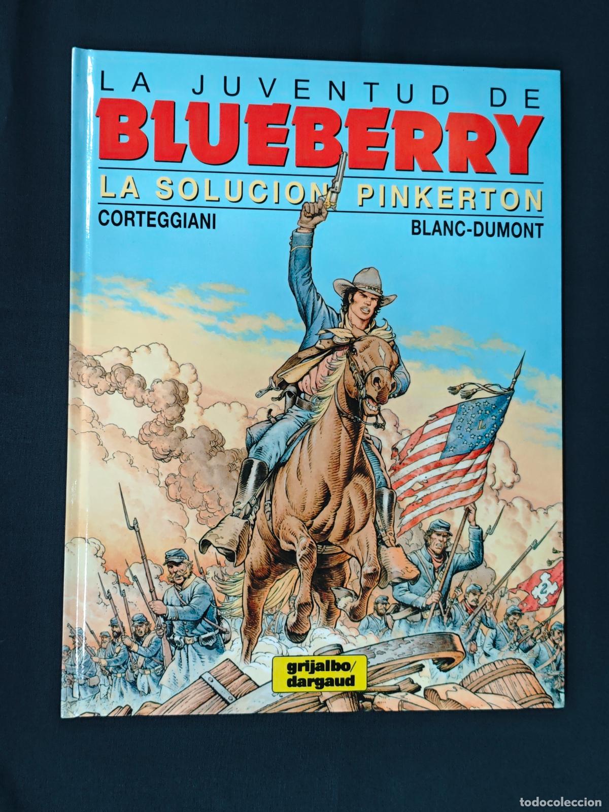 C&oacute;mics: LA JUVENTUD DE BLUEBERRY - LA SOLUCION PINKERTON - N&ordm; 37 - GRIJALBO