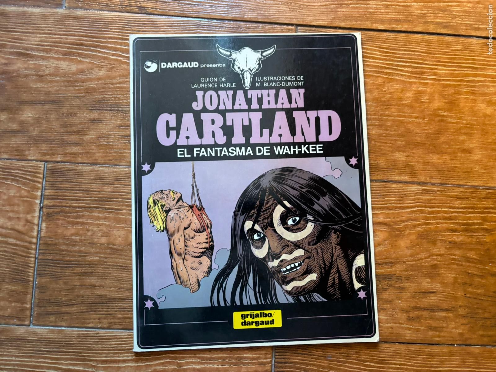 C&oacute;mics: JONATHAN CARTLAND N&ordm; 2 &rdquo;EL FANTASMA DE WAH-KEE, R&Uacute;STICA EDITORIAL GRIJALBO