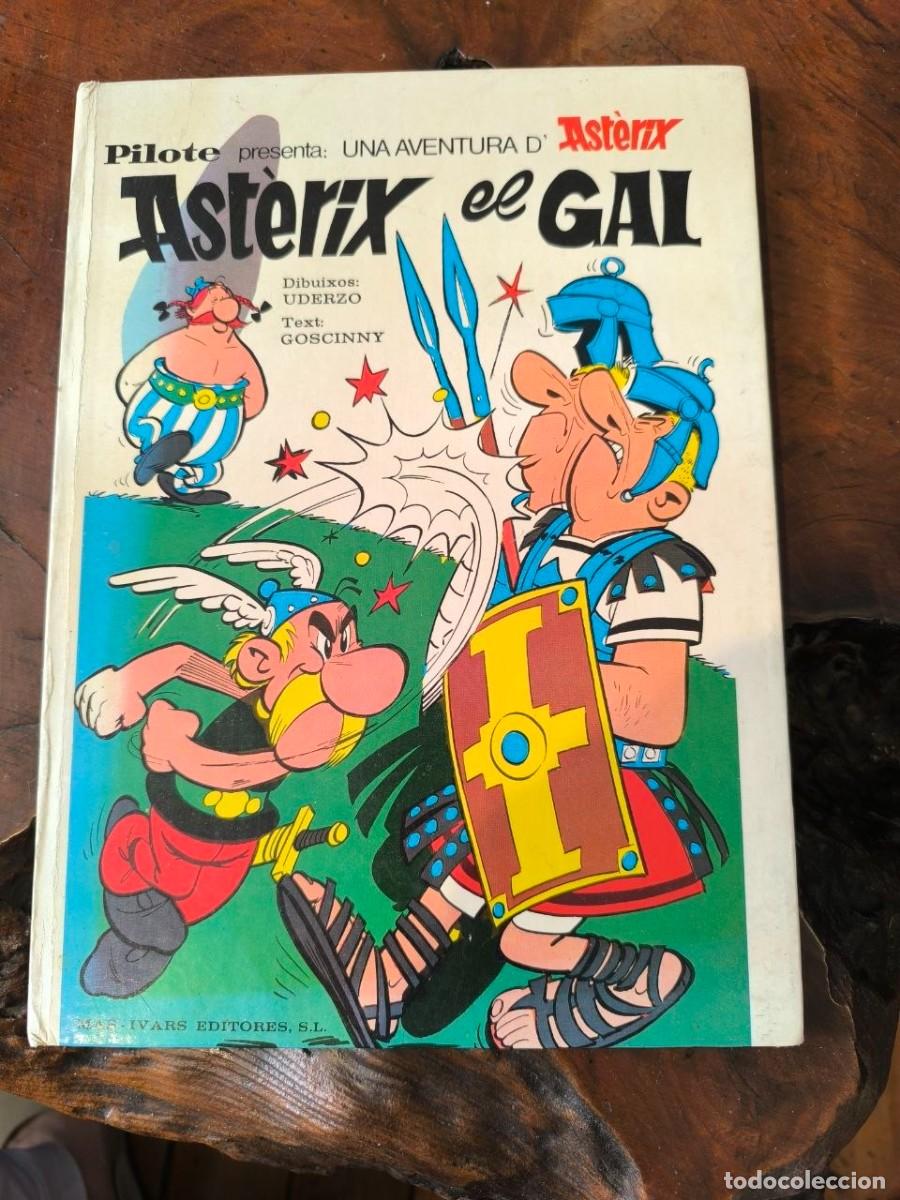 C&oacute;mics: ASTERIX EL GAL - PILOTE - MAS IVARS - 1977 - PRIMERAS EDIONES EN CATALAN