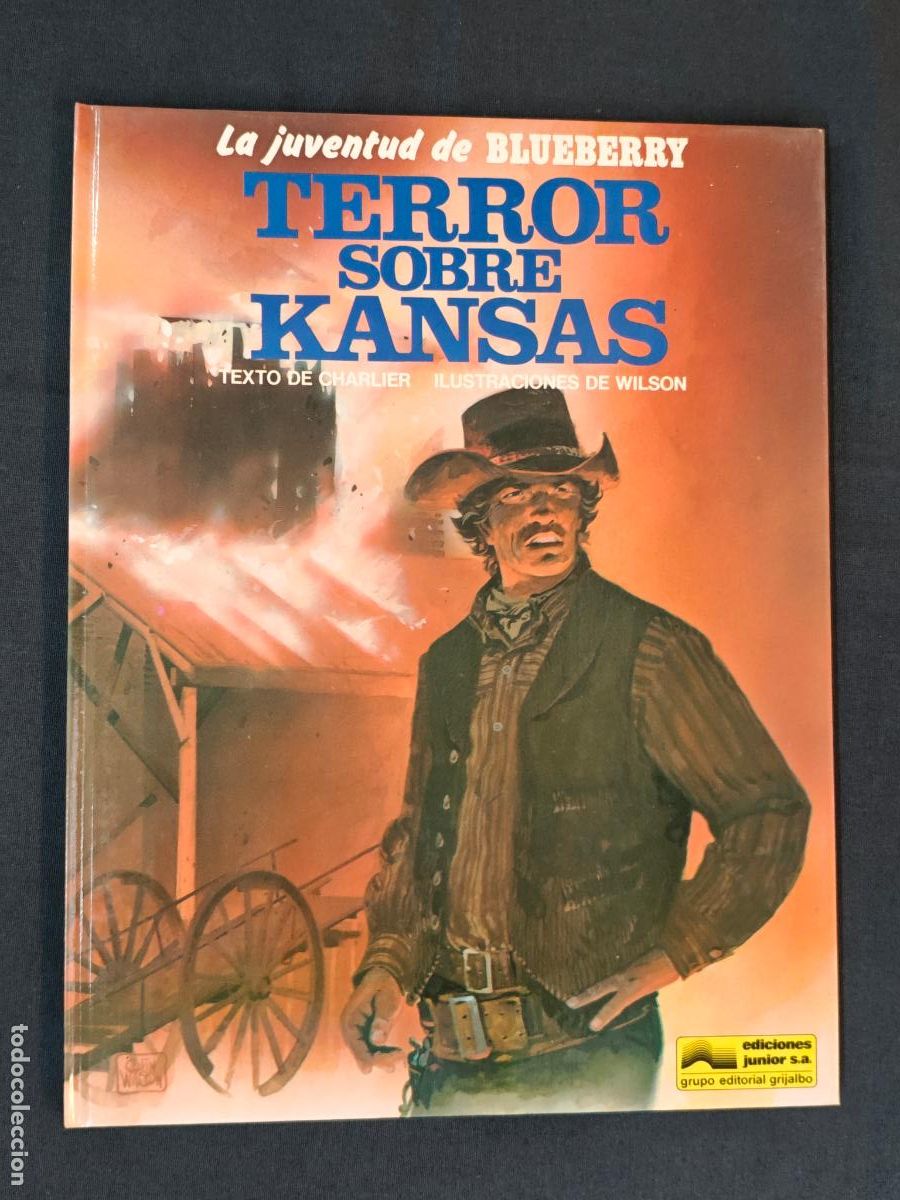 C&oacute;mics: LA JUVENTUD DE BLUEBERRY - TERROR SOBRE KANSAS - N&ordm; 27 - GRIJALBO