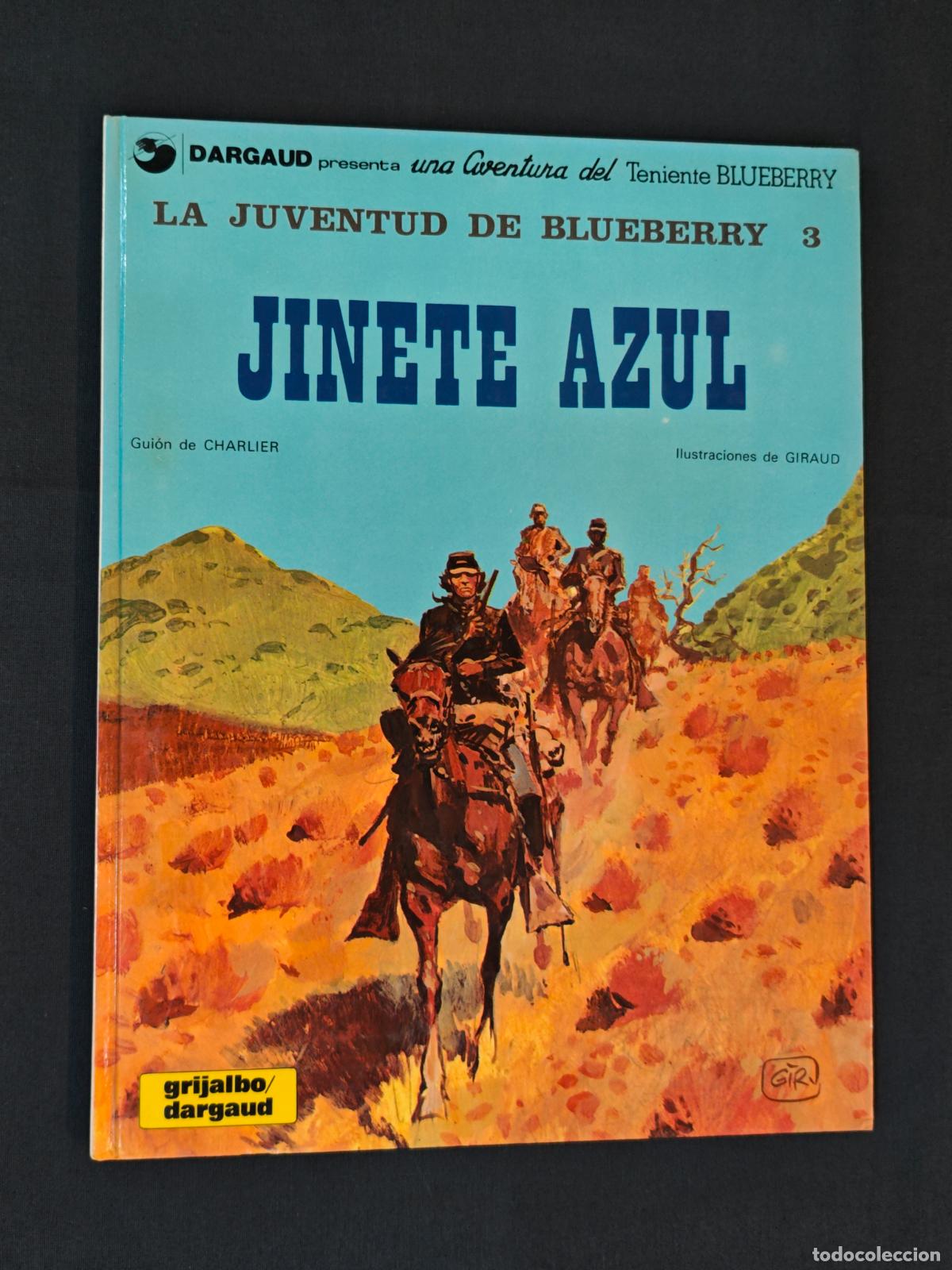 C&oacute;mics: LA JUVENTUD DE BLUEBERRY - JINETE AZUL - N&ordm; 14 - GRIJALBO