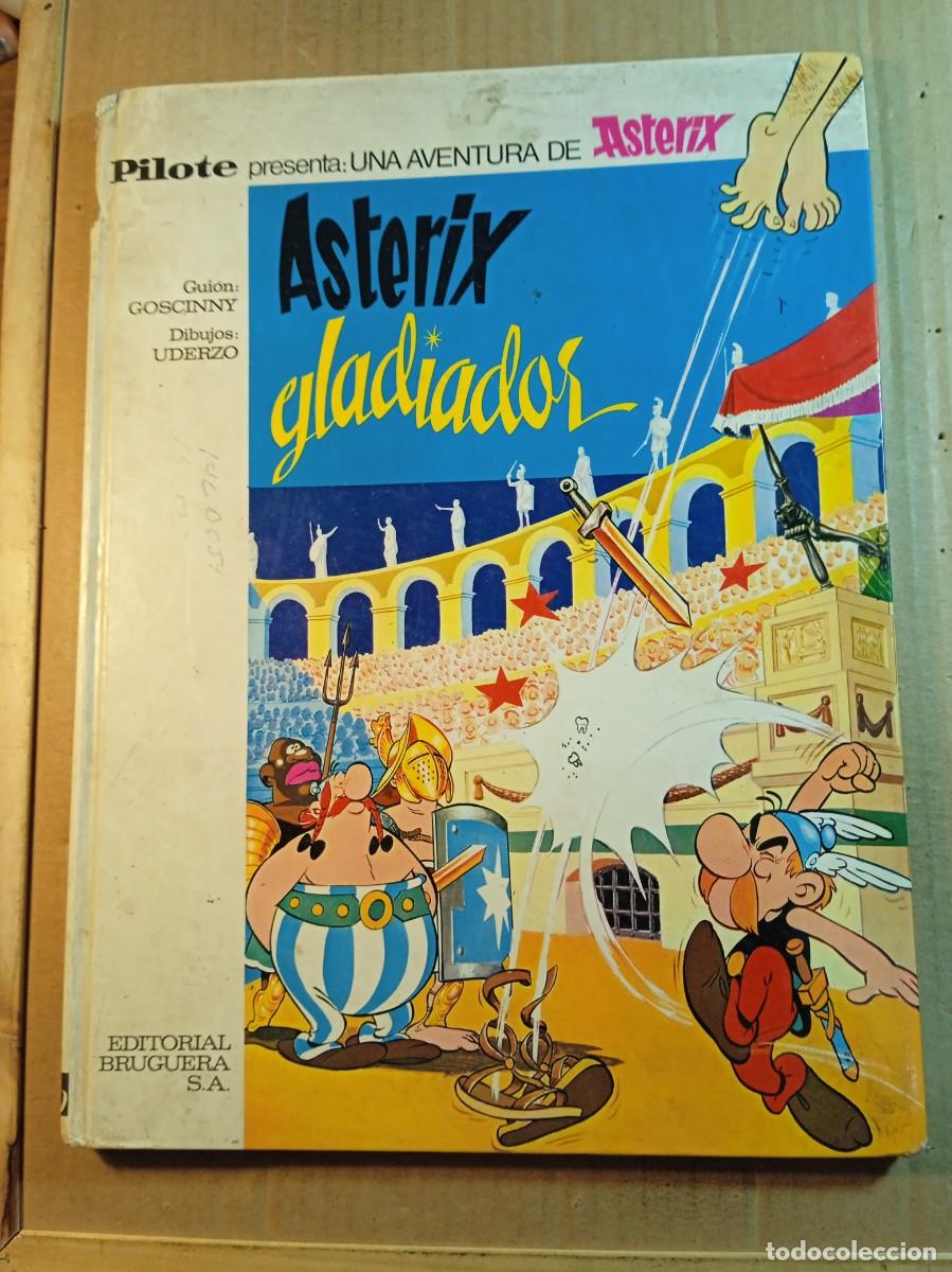 C&oacute;mics: COMIC DE ASTERIX EN ASTERIX GLADIADOR DEL A&Ntilde;O 1968