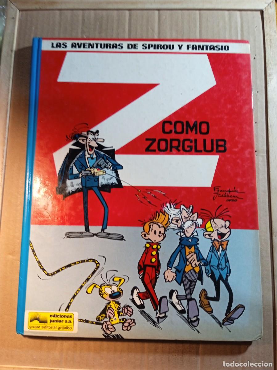 C&oacute;mics: COMIC LAS AVENTURAS DE SPIROU Y FARNASIO EN Z COMO ZORGLUB N&ordm; 17 TAPA DURA