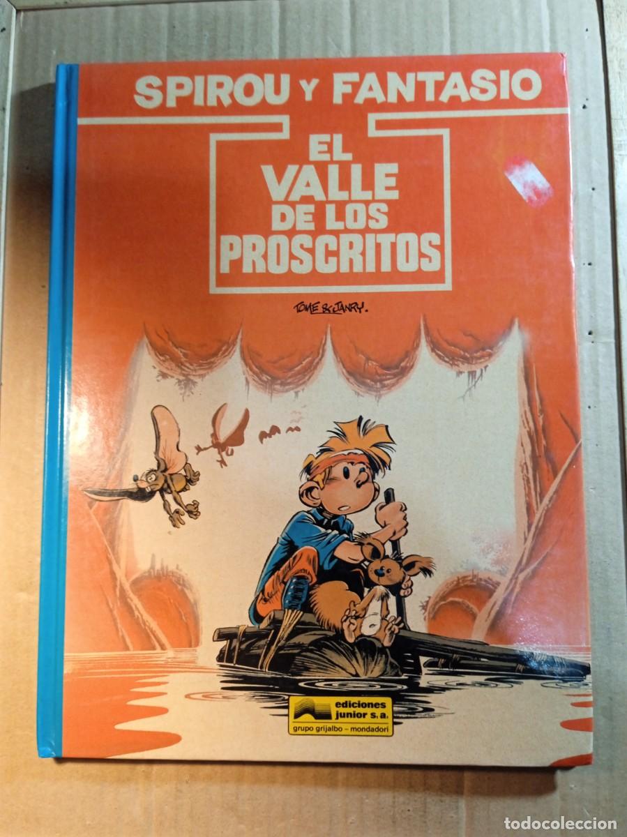 C&oacute;mics: COMIC LAS AVENTURAS DE SPIROU Y FARNASIO EN EL VALLE DE LOS PROSCRITOS N&ordm; 27 TAPA DURA