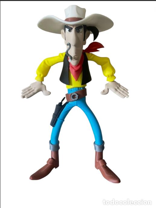 C&oacute;mics: Figura Lucky Luke Western 28cm articulo de coleccionistas