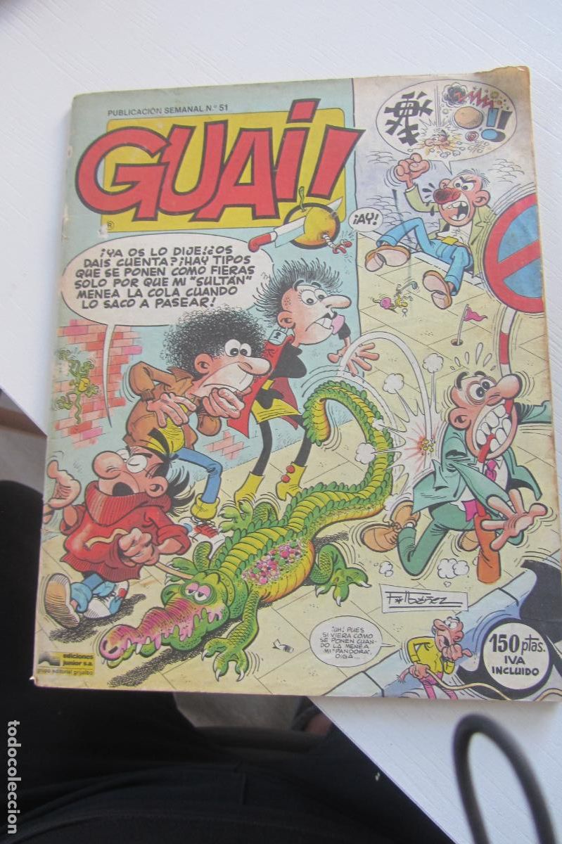 C&oacute;mics: GUAI! N&ordm; 51 - EDICIONES JUNIOR - GRIJALBO arx107