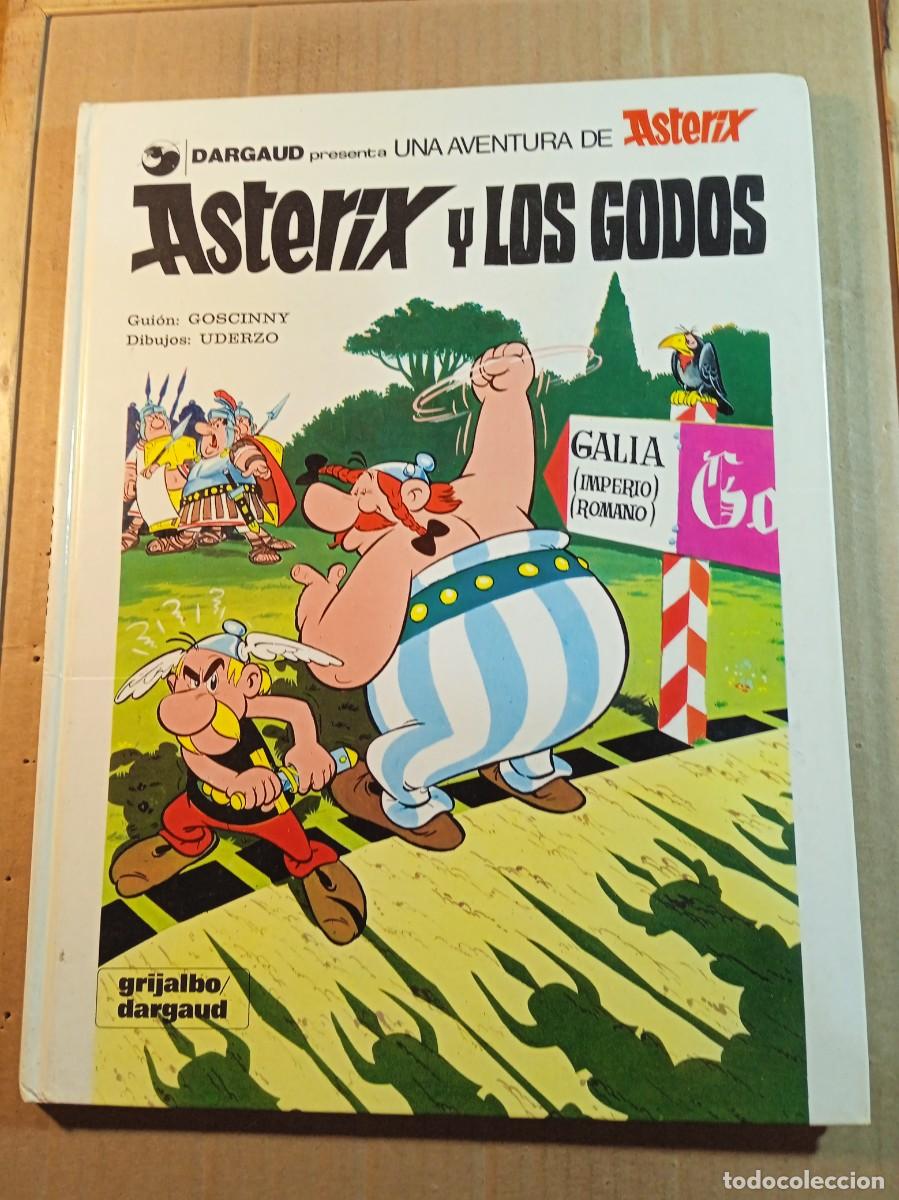 C&oacute;mics: COMIC DE ASTERIX EN ASTERIX Y LOS GODOS DEL A&Ntilde;O 1980
