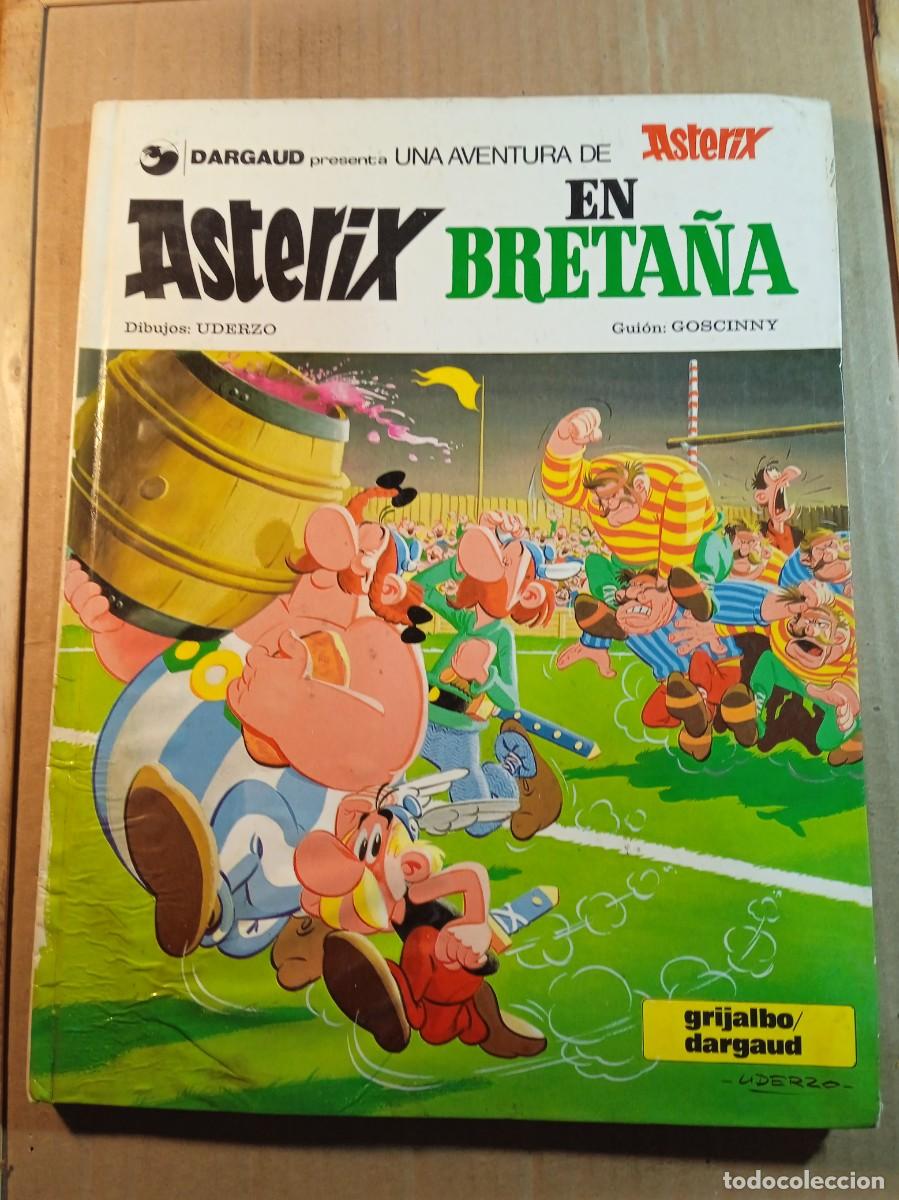 C&oacute;mics: COMIC DE ASTERIX EN ASTERIX EN BRETA&Ntilde;A DEL A&Ntilde;O 1981
