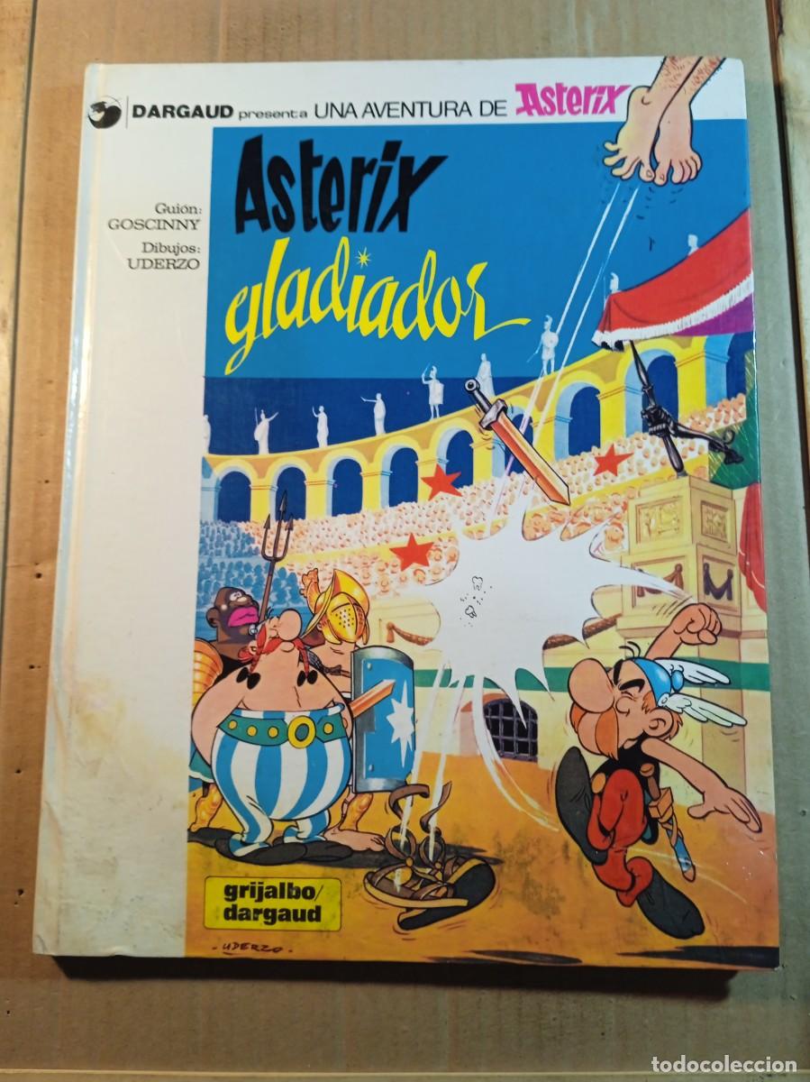 C&oacute;mics: COMIC DE ASTERIX EN ASTERIX GLADIADOR DEL A&Ntilde;O 1980