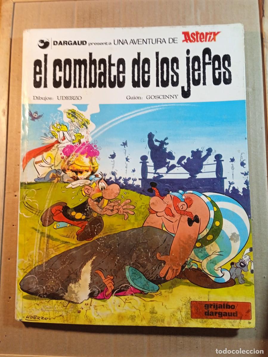 C&oacute;mics: COMIC DE ASTERIX EN EL COMBATE DE LOS JEFES DEL A&Ntilde;O 1981