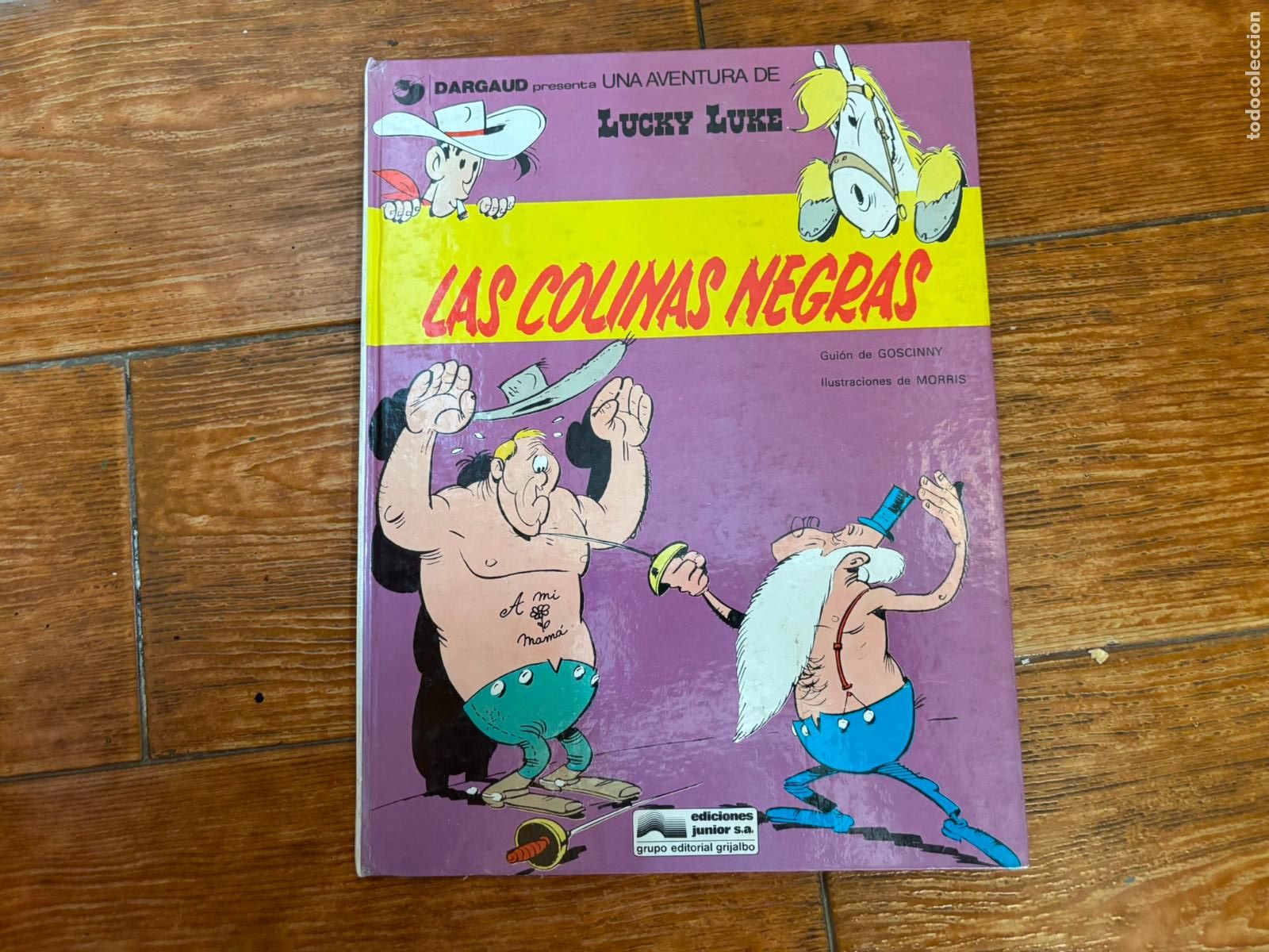 C&oacute;mics: LUCKY LUKE N&ordm; 11 - LAS COLINAS NEGRAS EDITORIAL GRIJALBO TAPA DURA