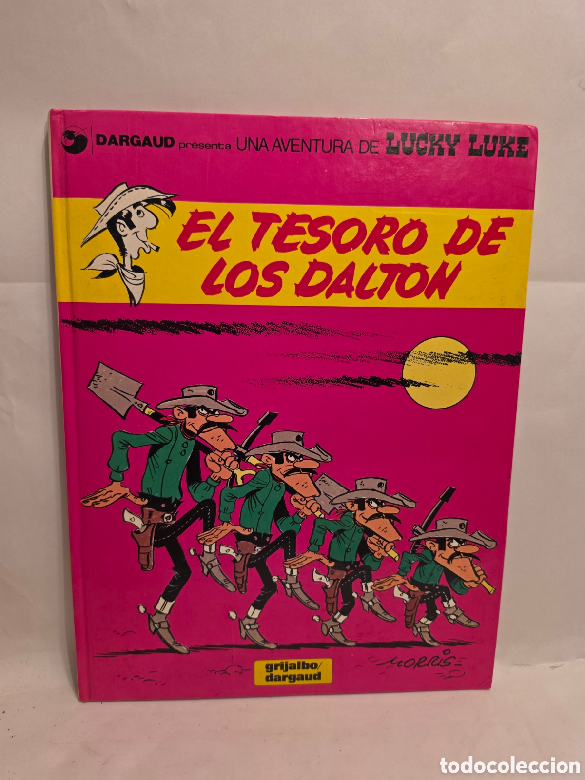 C&oacute;mics: LUCKY LUKE. EL TESORO DE LOS DALTON. GRIJALBO DARGAUD. MORRIS.