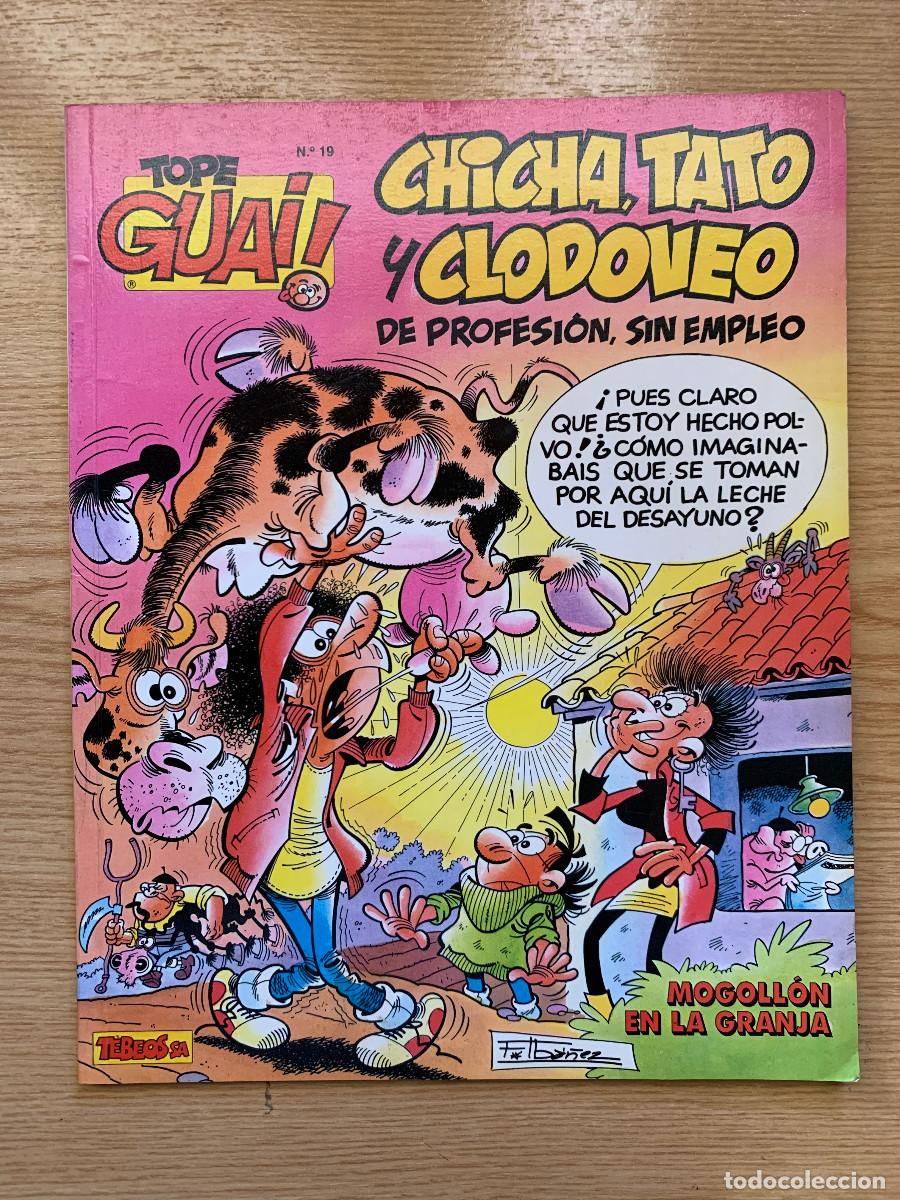 C&oacute;mics: Tope Guai n&ordm; 19 Chicha Tato y Clodoveo: Mogoll&oacute;n en la Granja - D1 Muy Buen Estado