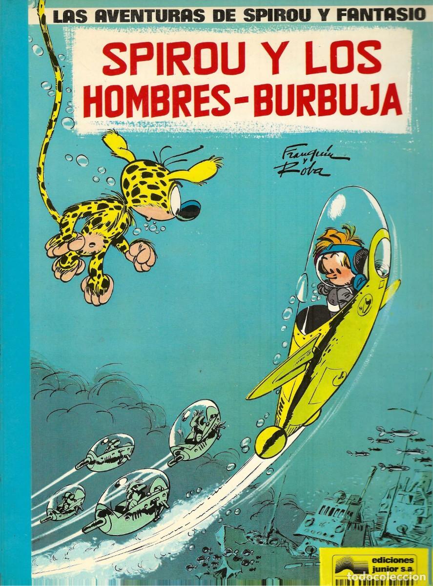C&oacute;mics: LAS AVENTURAS DE SPIR&Uacute; I FANT&Agrave;SIO -- N&ordm; 13 SPIROU Y LOS HOMBRES BURBUJA