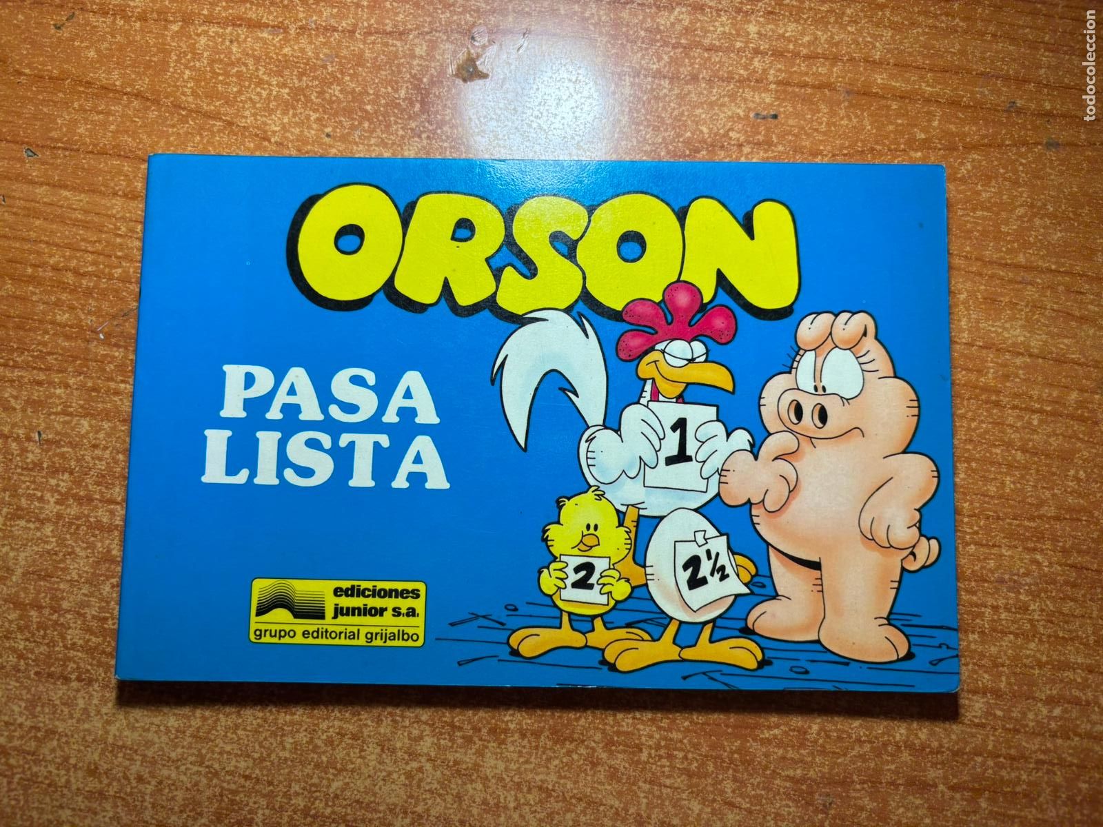 C&oacute;mics: ORSON N&ordm; 2 PASA LISTA EDITORIAL GRIJALBO