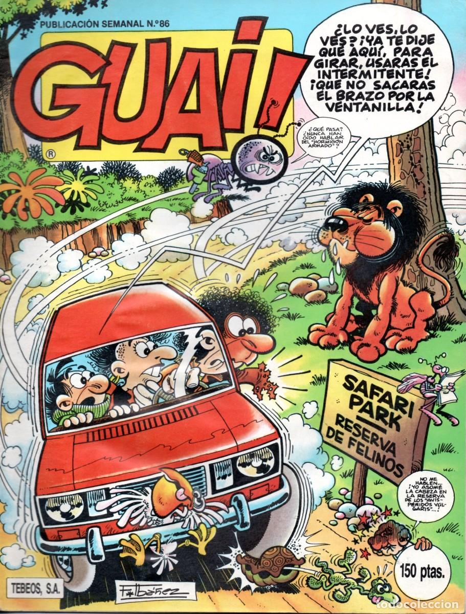 C&oacute;mics: COMIC GUAI ! N&ordm; 86 -ED. JUNIOR (GRUPO GRIJALBO)- 150 PTAS. A&Ntilde;O 1987
