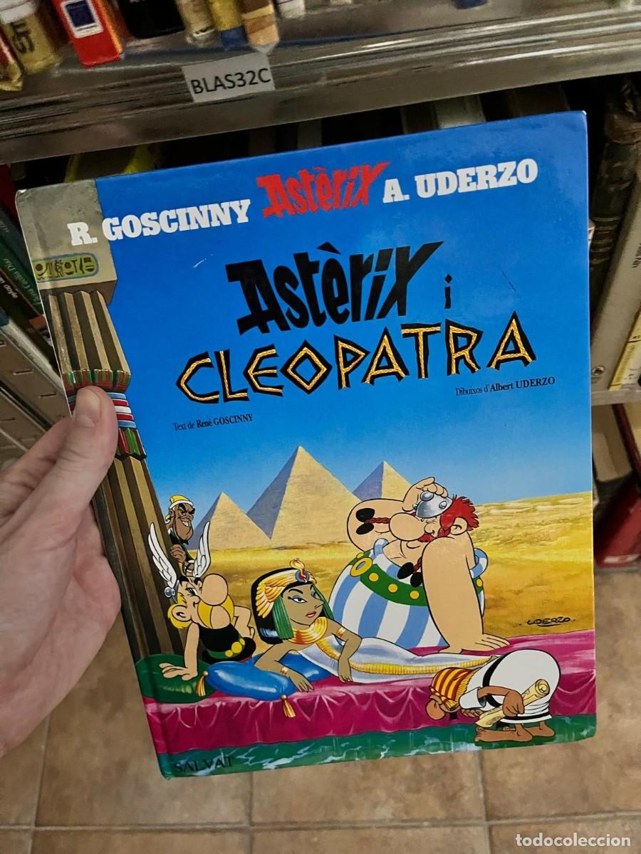 C&oacute;mics: BLAS32C Ast&egrave;rix i Cleopatra &ndash; Ren&eacute; Goscinny y Albert Uderzo. Salvat. C&oacute;mic de aventuras y humor.