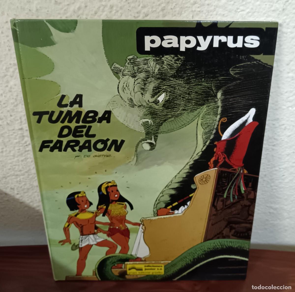 C&oacute;mics: PAPYRUS N&ordm; 4 LA TUMBA DEL FARA&Oacute;N DE GIETER EDICIONES JUNIOR A&Ntilde;O 1988