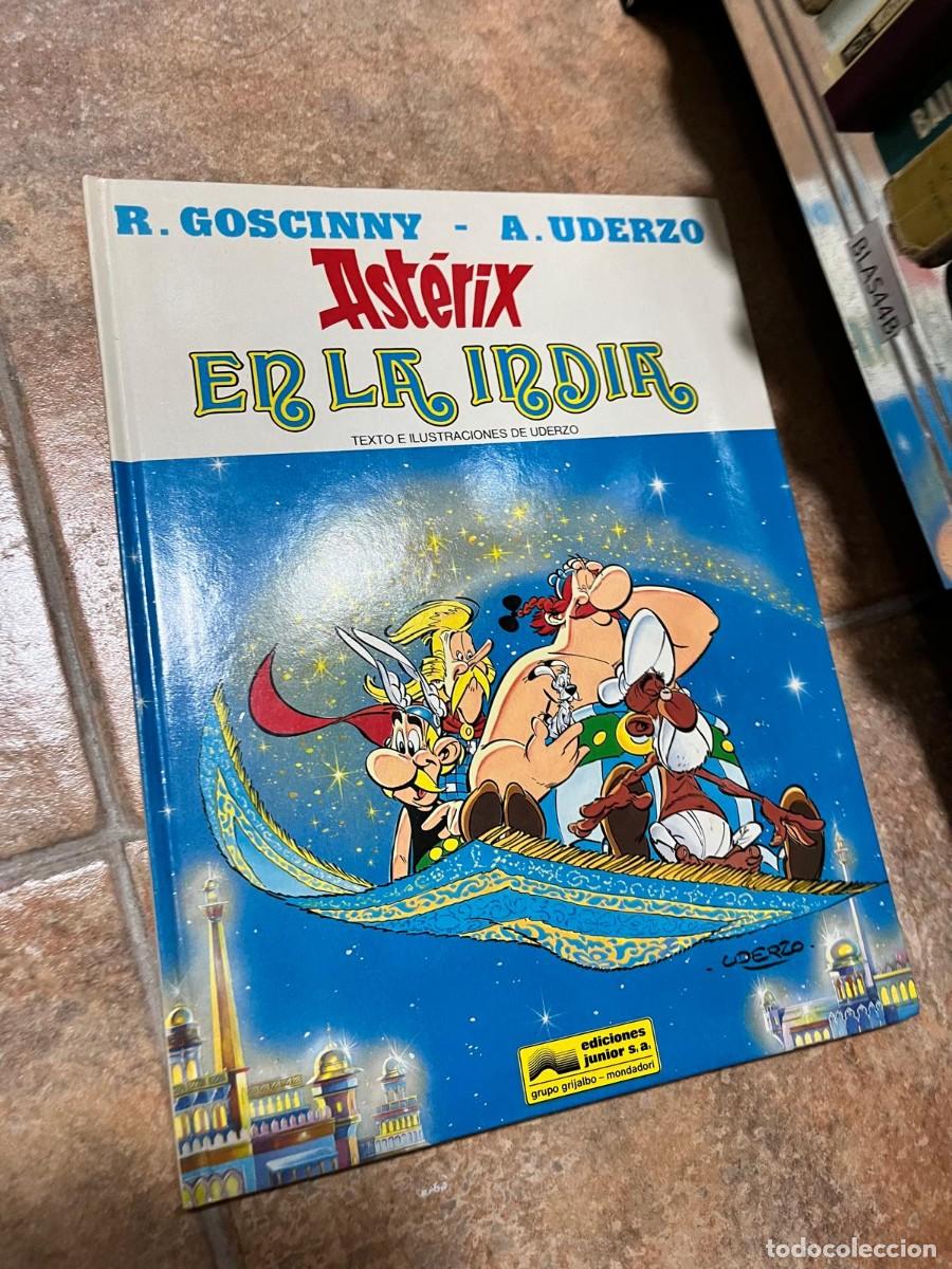 C&oacute;mics: BLASA43 &ndash; C&oacute;mic Ast&eacute;rix en la India &ndash; Ren&eacute; Goscinny y Albert Uderzo.