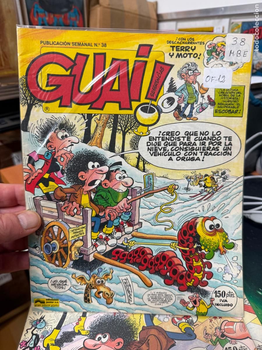 C&oacute;mics: guai editorial junior s.a. numero 38