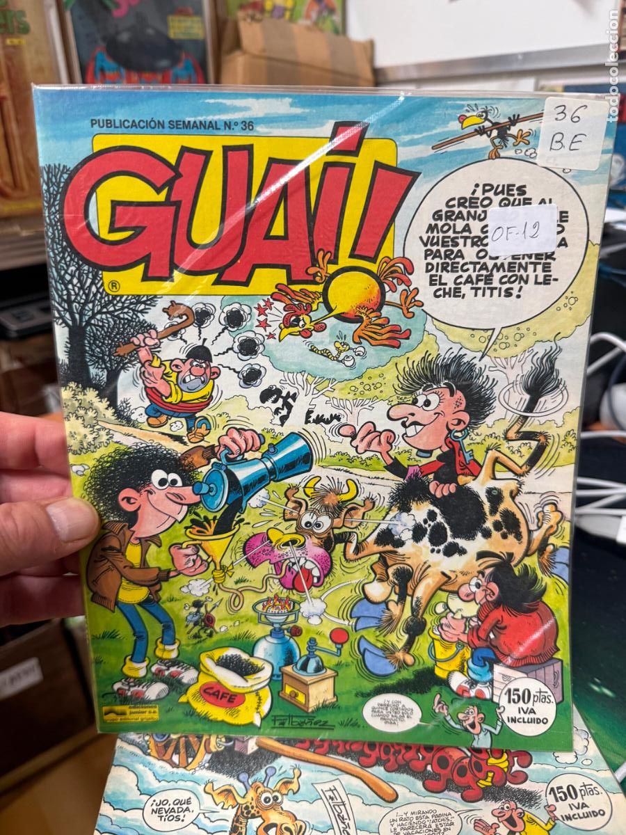 C&oacute;mics: guai editorial junior s.a. numero 36