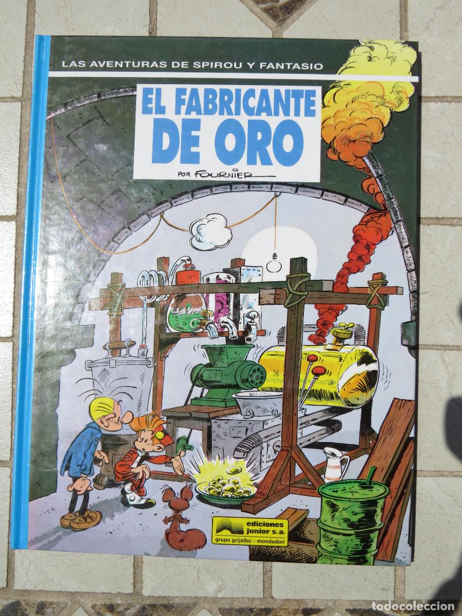 C&oacute;mics: Las aventuras de Spirou y Fantasio 33 El fabricante de Oro 1993 Junior Grijalbo
