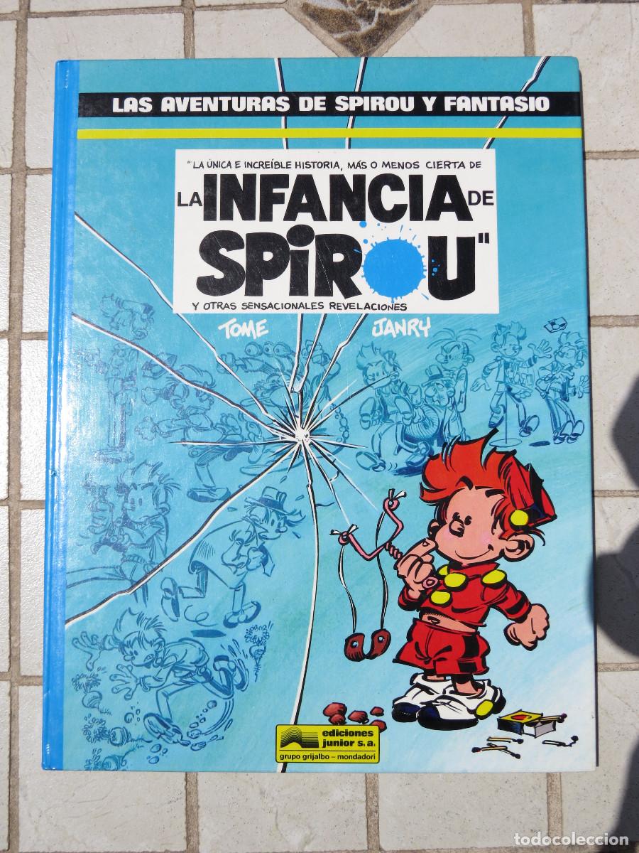 C&oacute;mics: Las aventuras de Spirou y Fantasio 24 La infancia de Spirou Junior Grijalbo