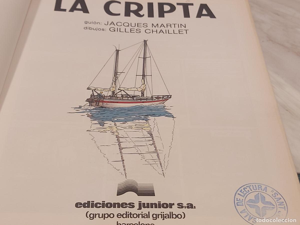 C&oacute;mics: LEFRANC / N.&ordm; 9 / LA CRIPTA / EDICIONES JUNIOR-1988 / BUEN ESTADO / BIBLIOTECA - Foto 2