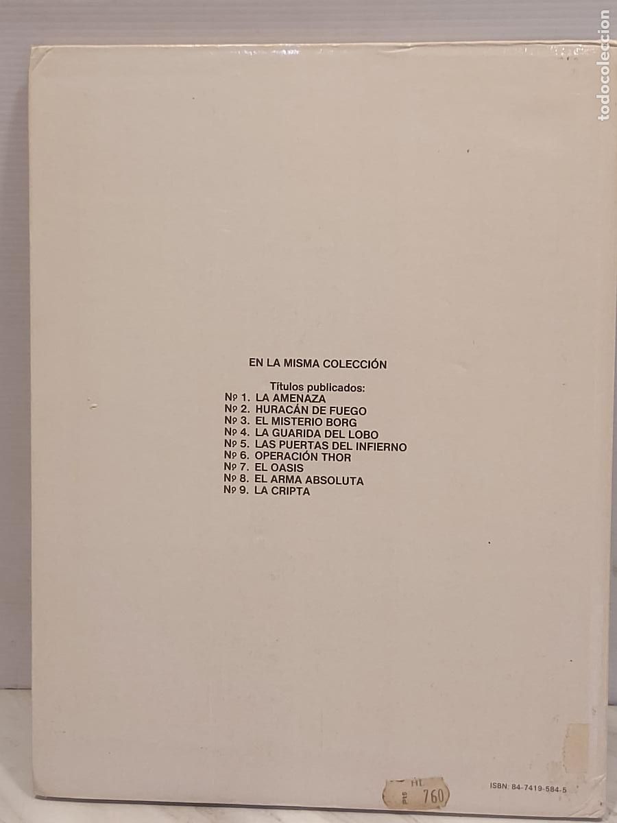C&oacute;mics: LEFRANC / N.&ordm; 9 / LA CRIPTA / EDICIONES JUNIOR-1988 / BUEN ESTADO / BIBLIOTECA - Foto 5