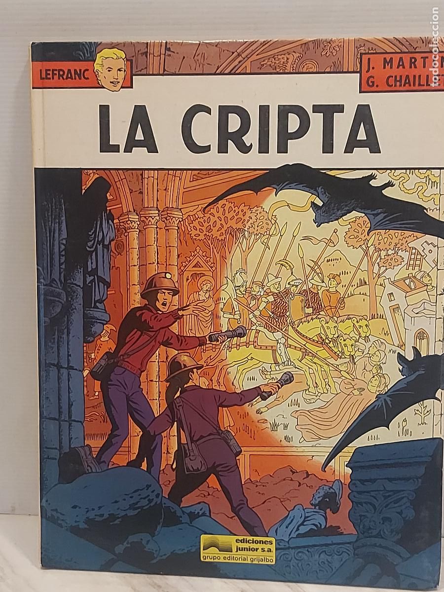 C&oacute;mics: LEFRANC / N.&ordm; 9 / LA CRIPTA / EDICIONES JUNIOR-1988 / BUEN ESTADO / BIBLIOTECA