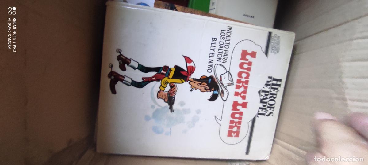 C&oacute;mics: Lucky Luke. Indulto para los Dalton. Billy el ni&ntilde;o. H&eacute;roes de papel
