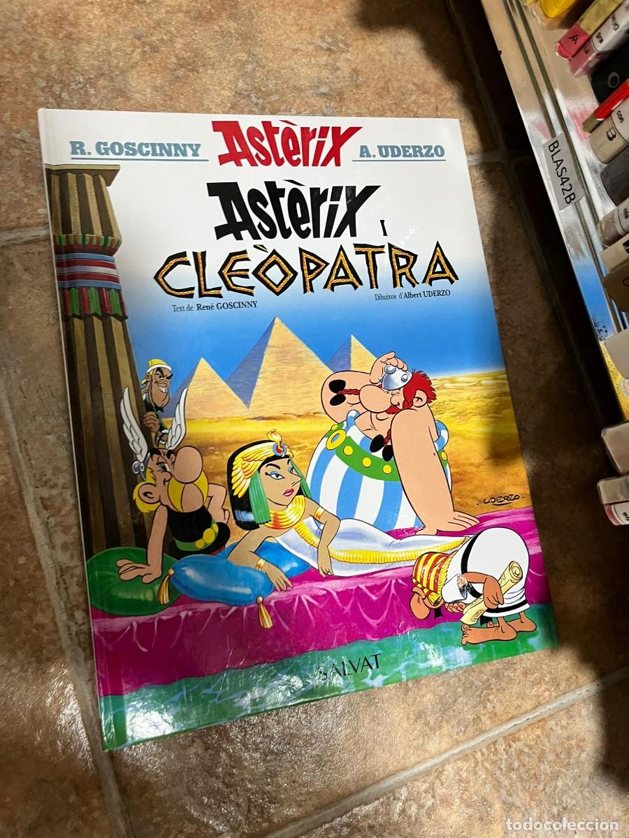 C&oacute;mics: BLAS42B &mdash; Ast&egrave;rix i Cleopatra &mdash; Ren&eacute; Goscinny y Albert Uderzo &mdash; Editorial: Salvat, catalan