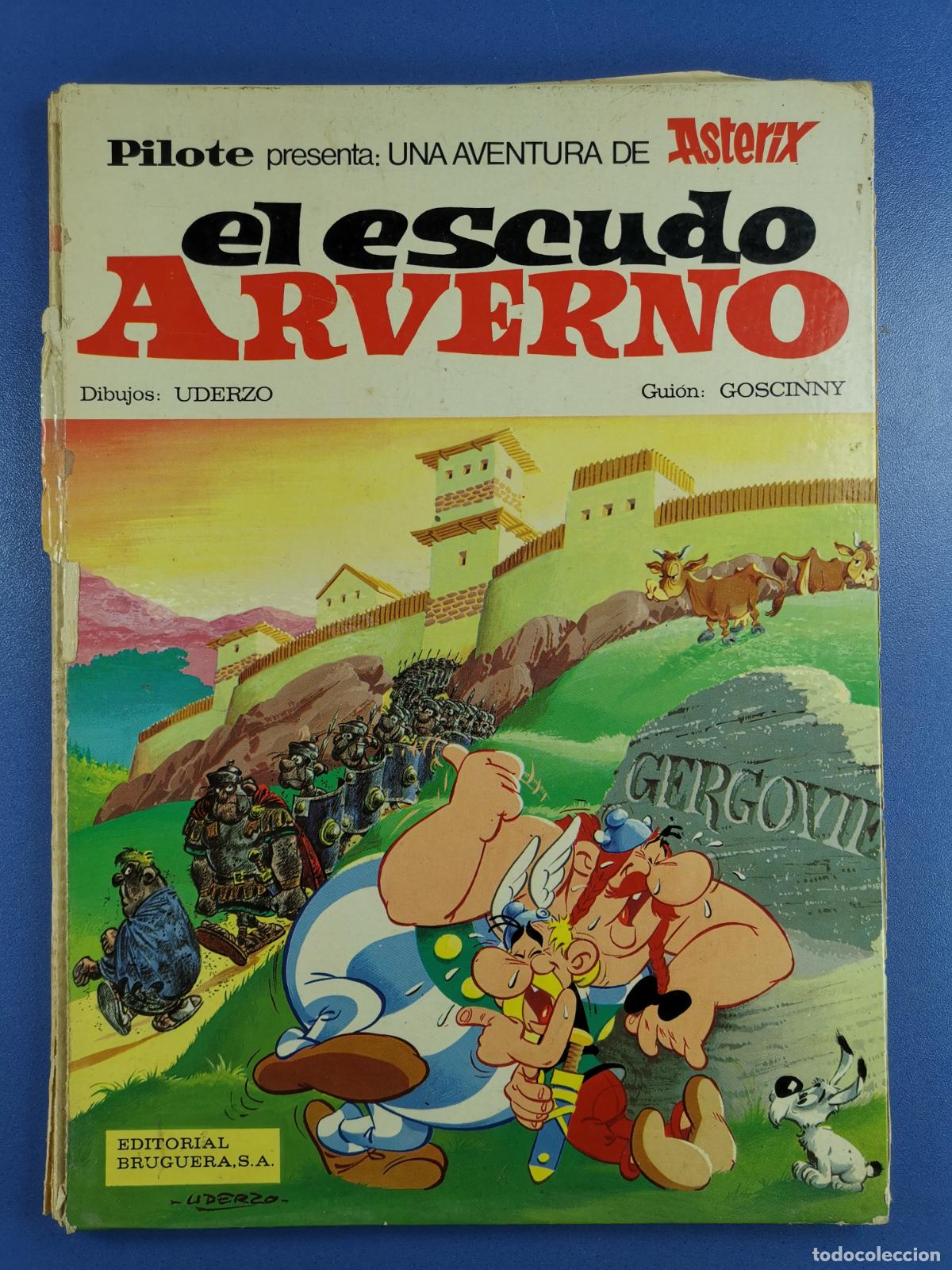 Comics : ASTERIX - EL ESCUDO ARVERNO - PILOTE - BRUGUERA - 1970