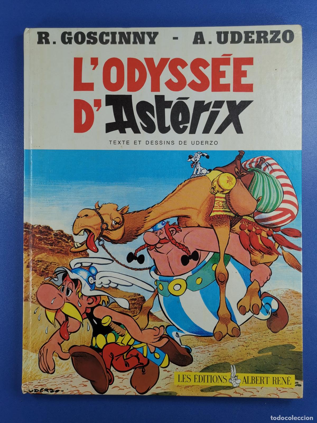 C&oacute;mics: ASTERIX - EN FRANC&Eacute;S - L'ODYSSEE D'ASTERIX - GOSCINNY/UDERZO - EDITIONS ALBERT RENE 1981