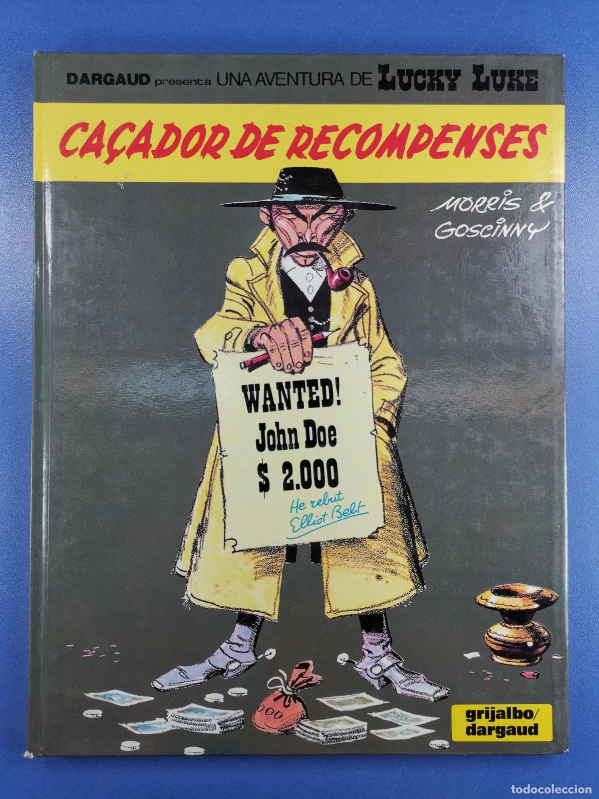 C&oacute;mics: LUCKY LUKE N&ordm; 42 - CA&Ccedil;ADOR DE RECOMPENSES - CATALAN/CATALA - GRIJALBO