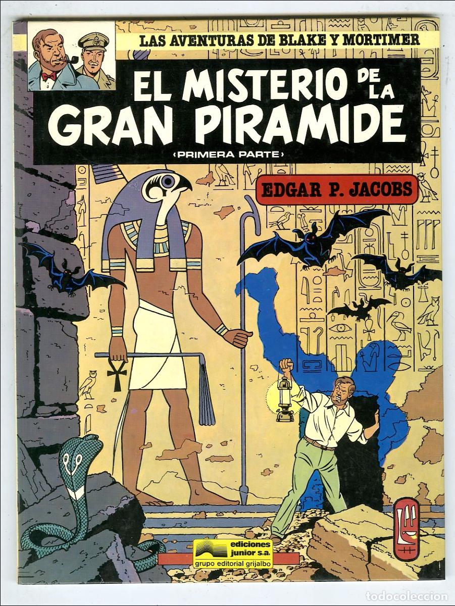 C&oacute;mics: Las Aventuras de Blake y Mortimer El Misterio de la Gran Piramide n.1 (Junior, 1983) - Edgar P.Jacob