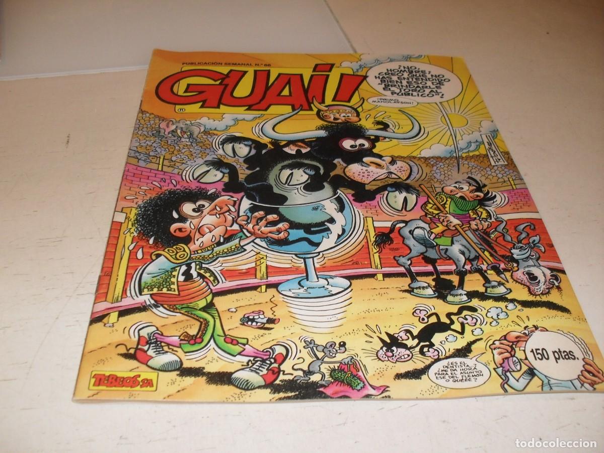 C&oacute;mics: GUAY N&ordm; 88,DE 176,CON CHICHA,TATO Y CLODOVEA,GRIJALBO/B,1986