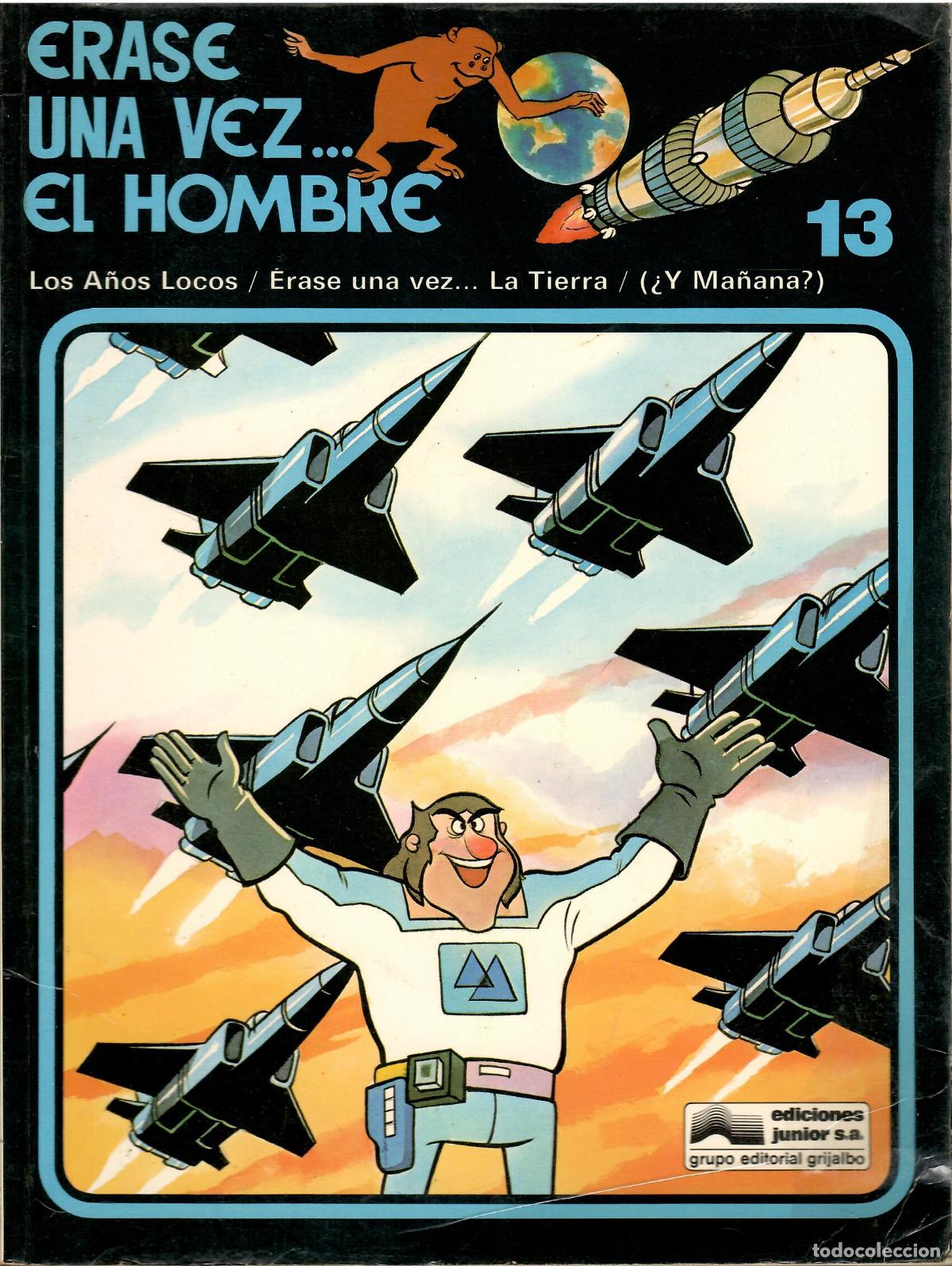 C&oacute;mics: Comic Erase una vez el hombre; Grijalbo, n&ordm; 13