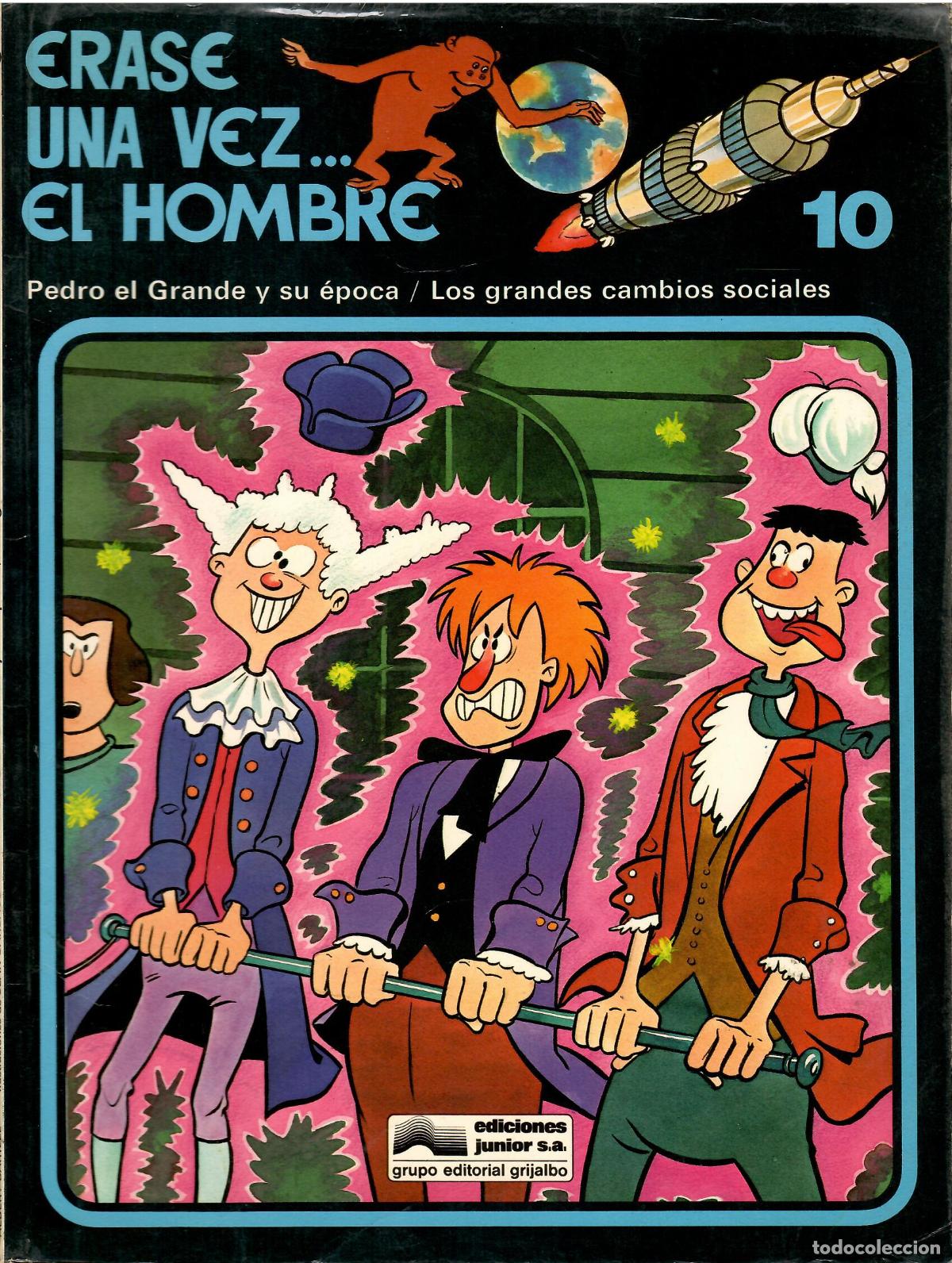 C&oacute;mics: Comic Erase una vez el hombre; Grijalbo, n&ordm; 10