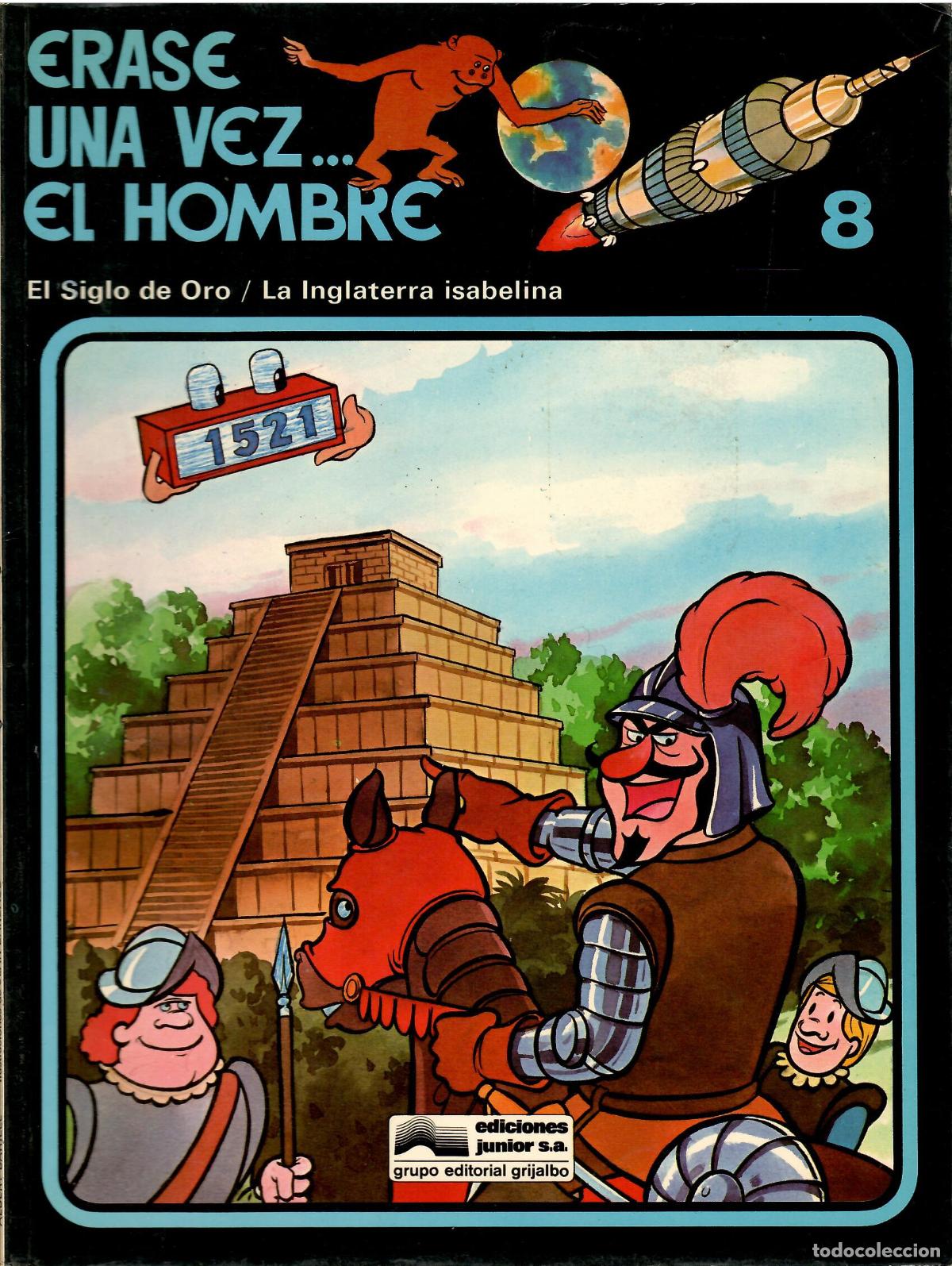 C&oacute;mics: Comic Erase una vez el hombre; Grijalbo, n&ordm; 8