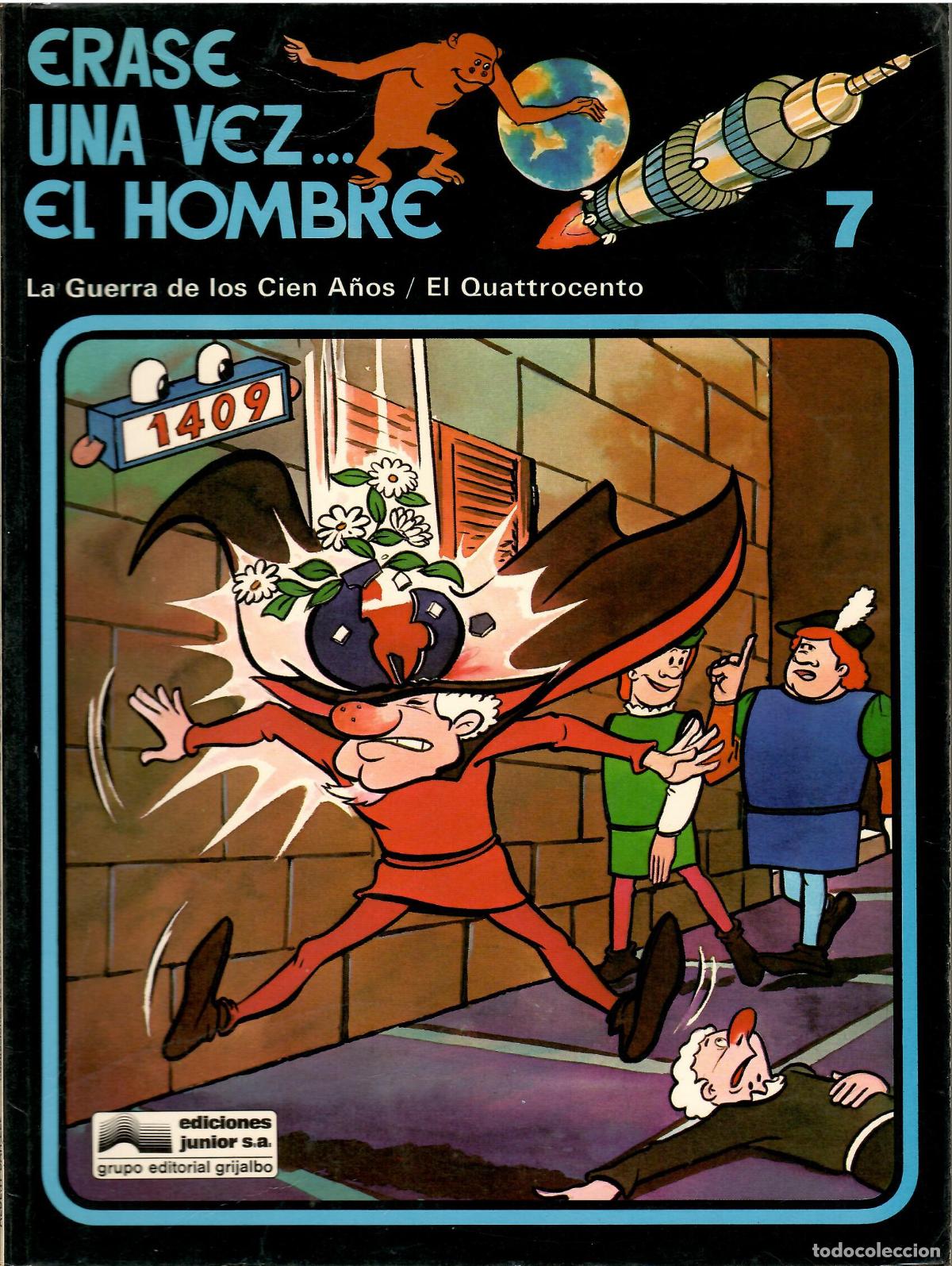 C&oacute;mics: Comic Erase una vez el hombre; Grijalbo, n&ordm; 7