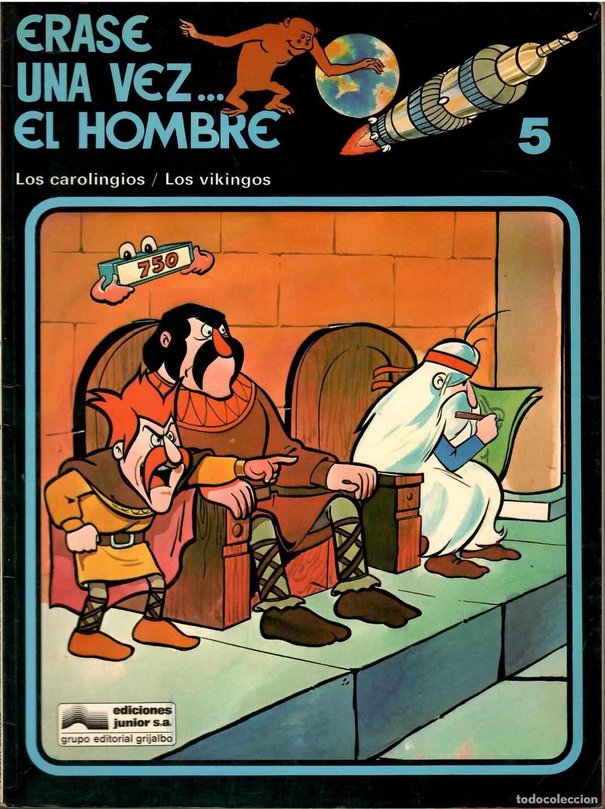 C&oacute;mics: Comic Erase una vez el hombre; Grijalbo, n&ordm; 5