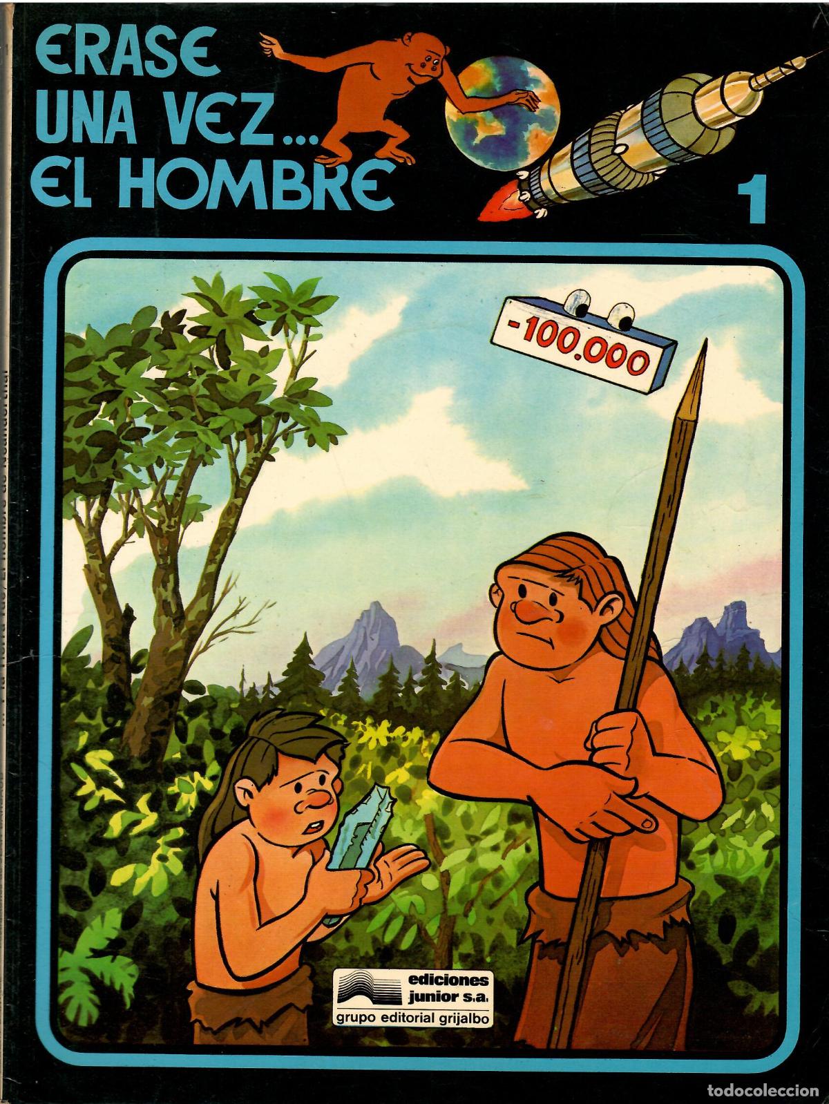 C&oacute;mics: Comic Erase una vez el hombre; Grijalbo, n&ordm; 4