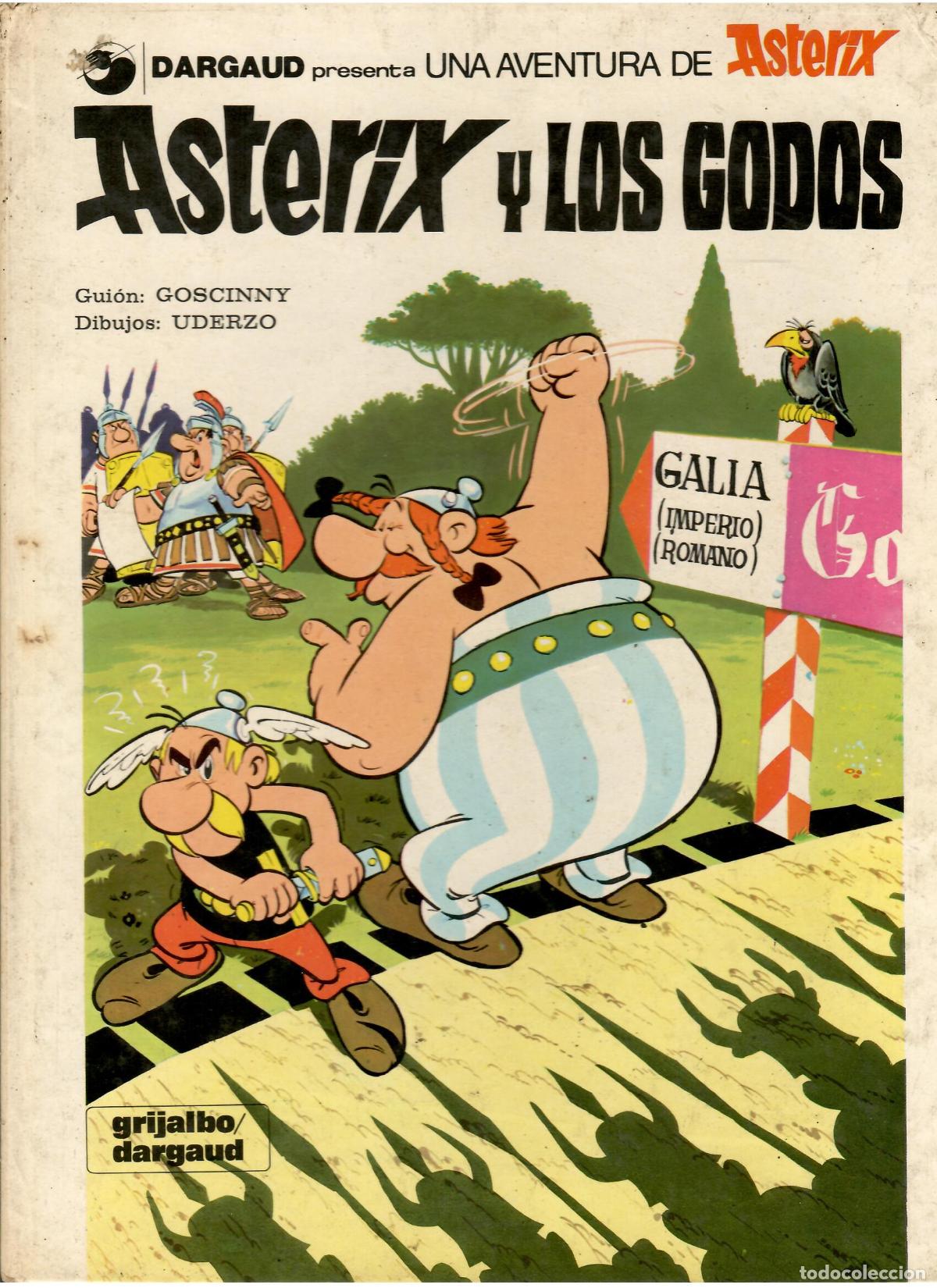 C&oacute;mics: Comic Asterix: Asterix y los godos; Grijalbo Dargaud, Tapas duras
