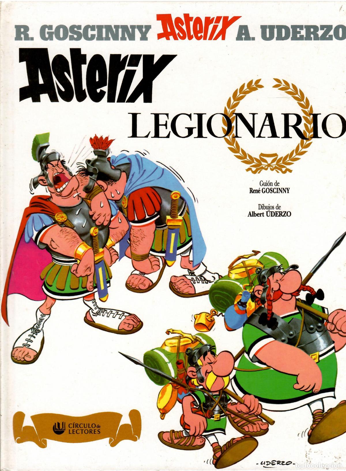 C&oacute;mics: Comic Asterix: Asterix legionario - Circulo de Lectores, tapas duras