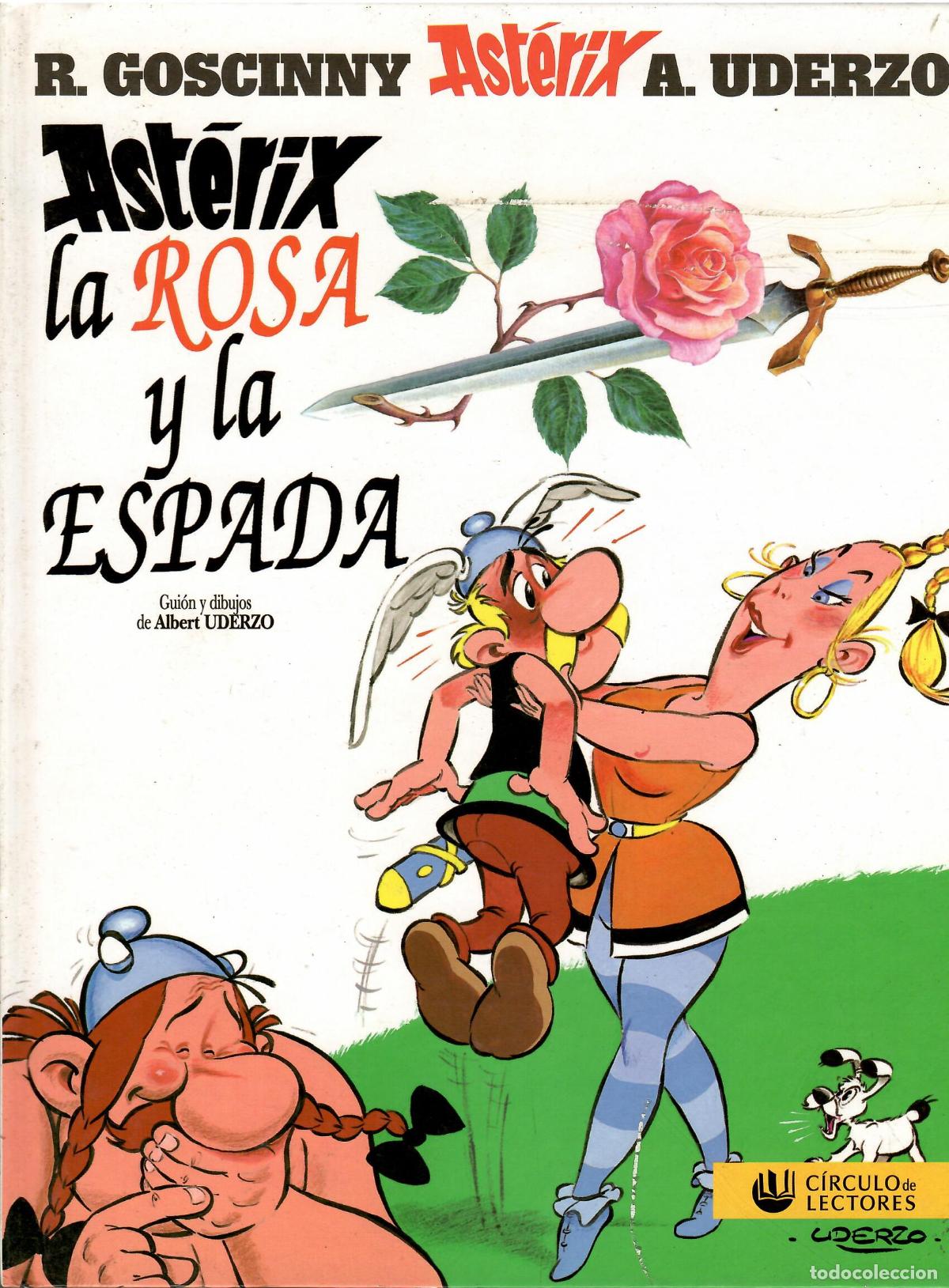 C&oacute;mics: Comic Asterix: La rosa y la espada - Circulo de Lectores, tapas duras