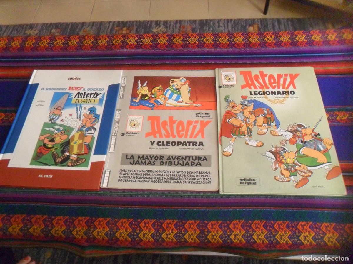 C&oacute;mics: ASTERIX 7 Y CLEOPATRA, 9 LEGIONARIO GRIJALBO 1998 1991 Y C&Oacute;MICS EL PA&Iacute;S 1 EL GALO 2005.