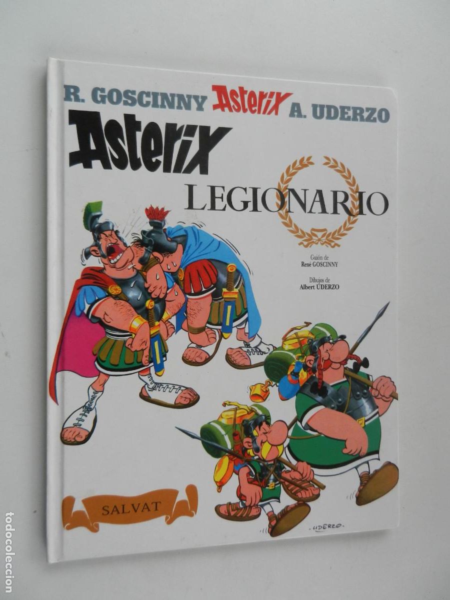 C&oacute;mics: ASTERIX - LEFIONARIO - UDERZO - SALVAT-2002- PASTA DURA