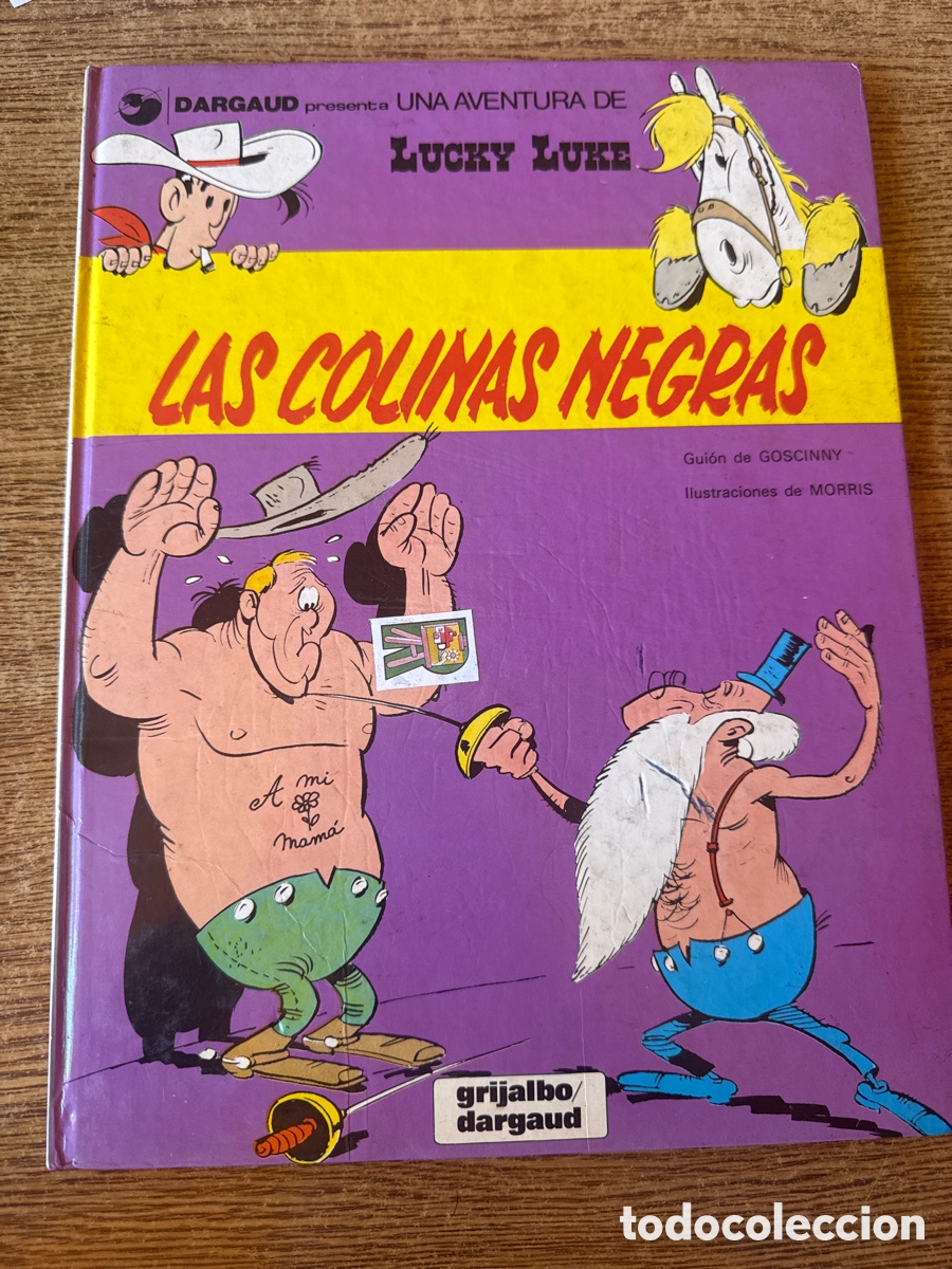 C&oacute;mics: LUCKY LUKE N&ordm; 11 - LAS COLINAS NEGRAS GRIJALBO 1982