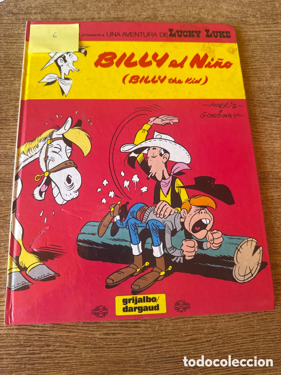 C&oacute;mics: LUCKY LUKE N&ordm; 14 - BILLY EL NI&Ntilde;O GRIJALBO 1980